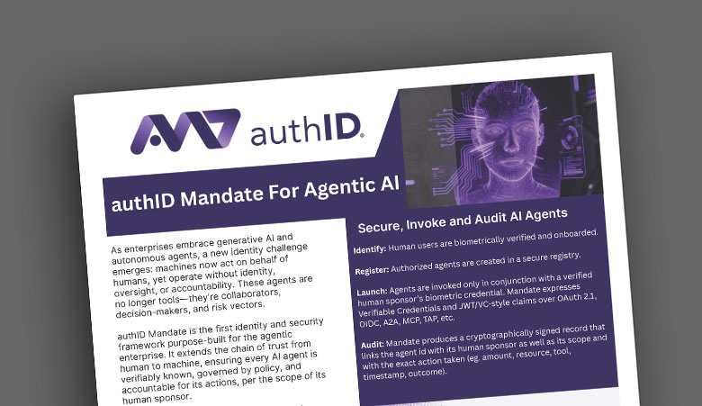 authID Data Sheet - IDX Identity Wallet Product Brief